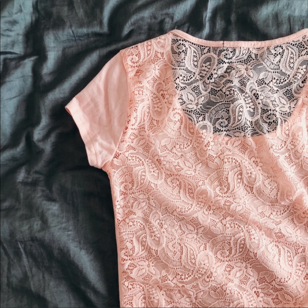 light pink top (3 for $12)